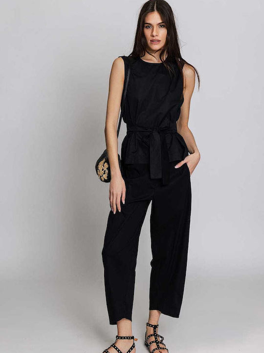 Women's Flat Sandals Black