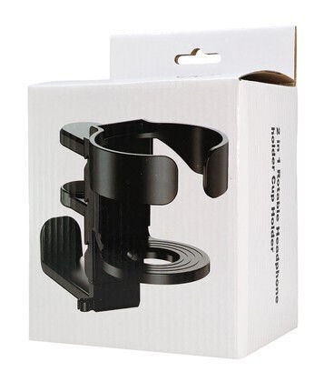 Powertech Desk Headphone Stand Black