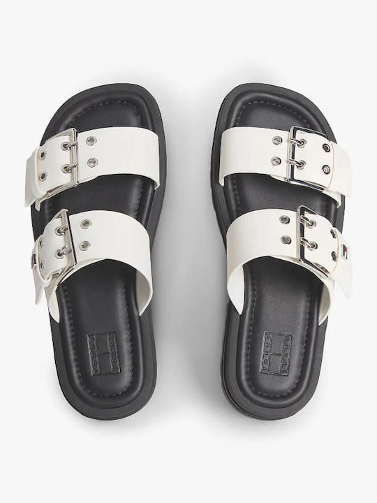 Buckle Strap Дамски Сандали Екрю