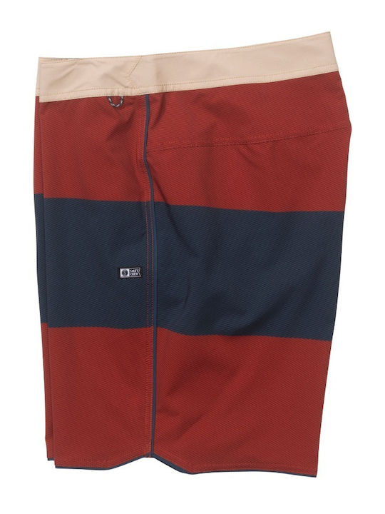 Ανδρικό Μαγιό Βερμούδα Washed Red