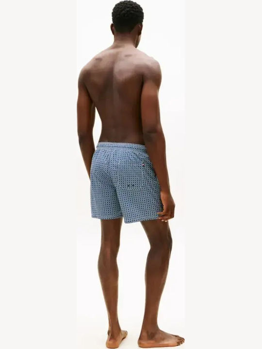Herren-Bademode Kurze Hosen Silbergrau mit Mustern