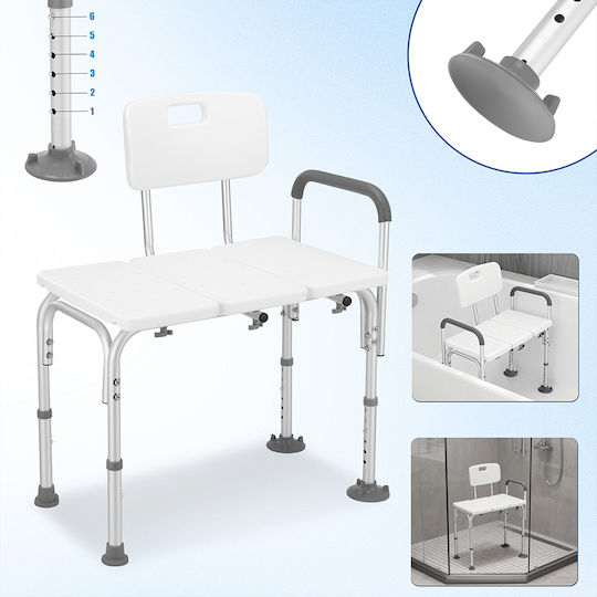 Bakaji Bathroom Seat 76x45x92.5cm 02001903