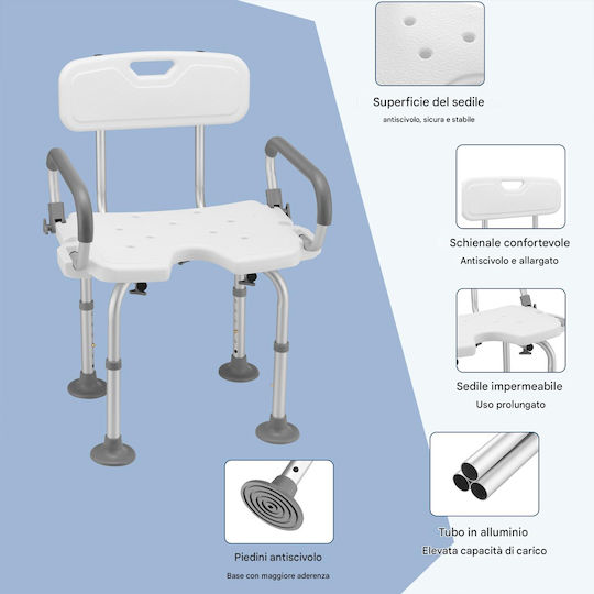 Bakaji Bathroom Seat 50x43cm 02001893