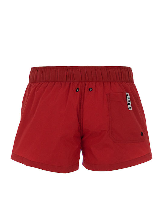Bikkembergs Мъжки Бански Плувни Шорти Червени