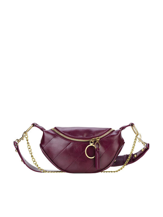 Eko Fanny Pack Chain Zinnia Burgundy