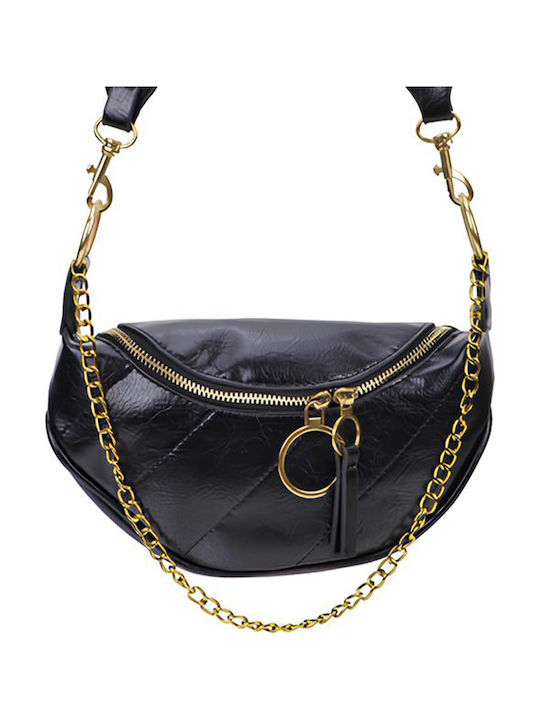 Eko Gürteltasche Kette Zinnia Schwarz