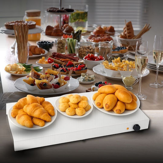 Dynamic Heating Surface for Buffet with Power 600W and Dimensions 100x52.5x7cm