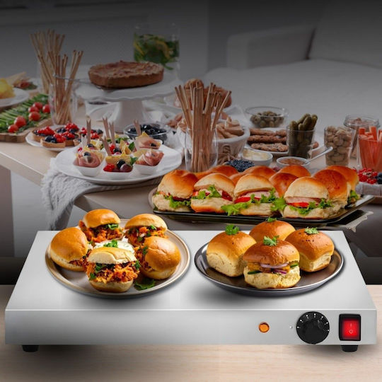 Dynamic Heating Surface for Buffet with Power 250W and Dimensions 50x40x7cm