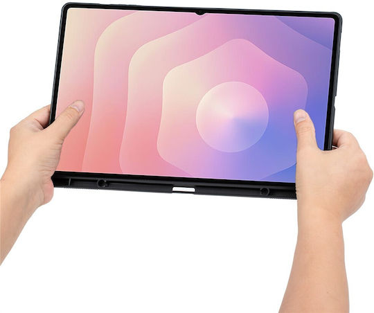 Elegant Series TouchPad и RGB Backlight Флип Капак с Клавиатура Черен Samsung Galaxy Tab S11 Ultra