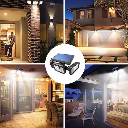 Forever Light Ηλιακό Φωτιστικό 8W 600lm Ψυχρό Λευκό 6000K με Αισθητήρα Κίνησης IP65
