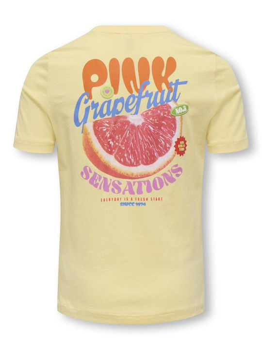 Παιδικό T-shirt Κίτρινο
