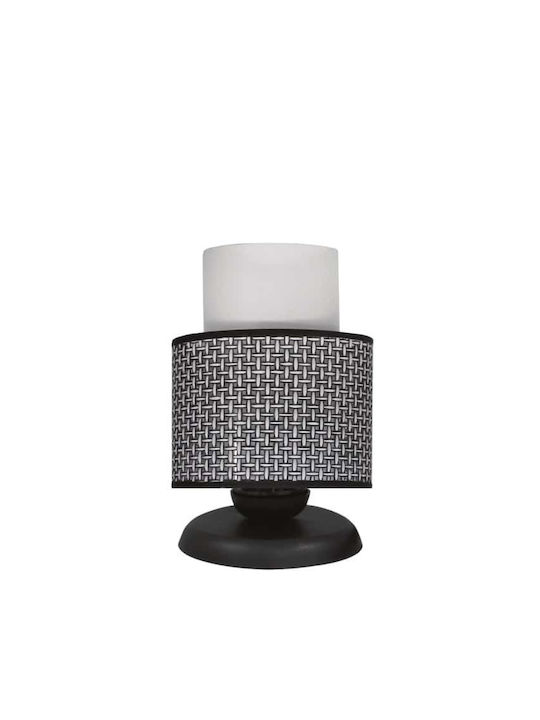 Heronia Decorative Lamp with Socket for Bulb E27 Black
