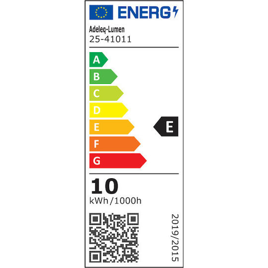 Adeleq LED Γραμμικό Φωτιστικό Οροφής 10W Φυσικό Λευκό 5.4εκ.