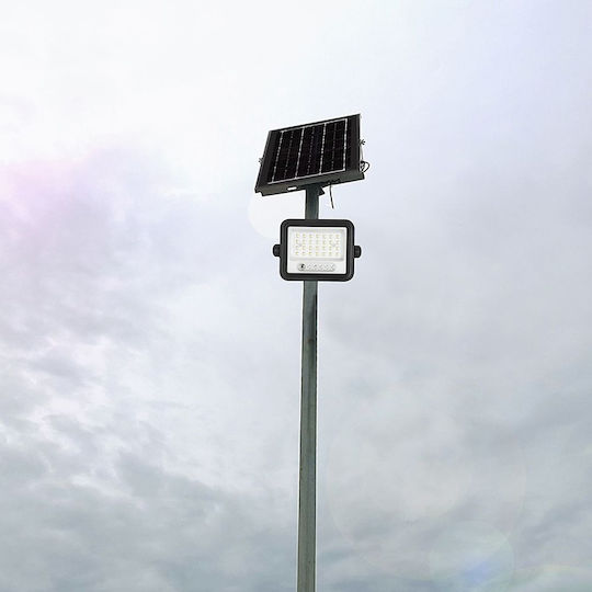 V-TAC Στεγανός Ηλιακός Προβολέας LED 50W Θερμό Λευκό 2000K IP65
