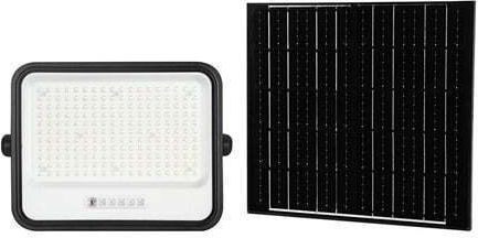 V-TAC Waterproof Solar LED Flood Light 400W Warm White 2000K with Remote Control IP65
