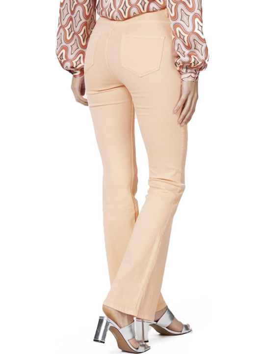 Damen Stoffhose Peach