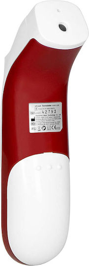 Fysic Infrared Forehead Thermometer Backlit Display Fever Alarm White