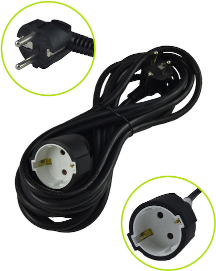 JBM 1 Platz mit Kabel 3m Schwarz
