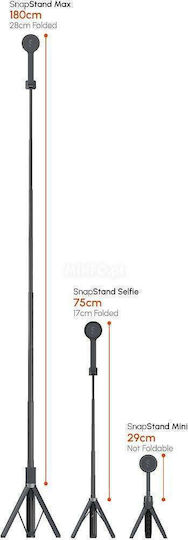 Shiftcam Selfie Stick Τρίποδο Κινητού Bluetooth Μαύρο