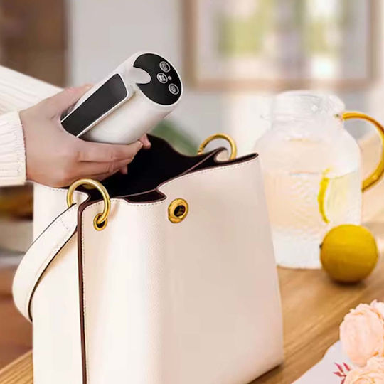 Battery Kitchen Water Pump Plastic Silver