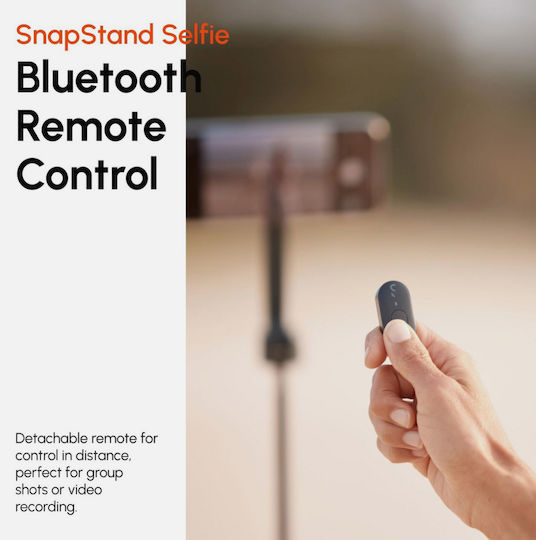 Shiftcam Selfie Stick Τρίποδο Κινητού Bluetooth Μαύρο