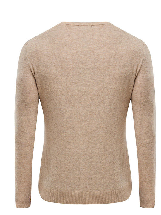 Sweater Beige-sand Melange