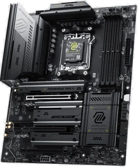 MSI MAG B850 TOMAHAWK MAX WIFI II Motherboard ATX with AMD AM5 Socket 7E62-015R