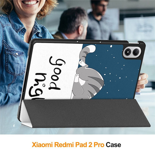 Smartcase Klappdeckel Xiaomi Redmi Pad 2 Pro 12,1 Zoll Lazy Cat