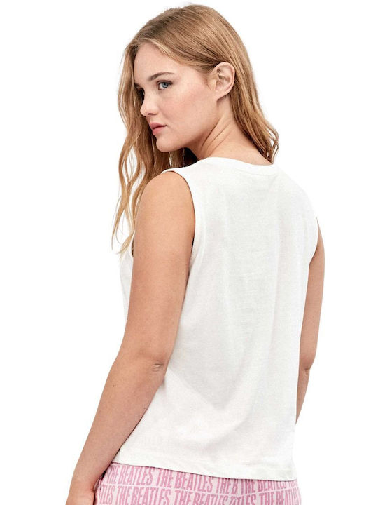 Gisela Summer Women's Pyjama Set White