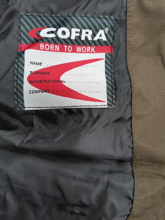 Cofra Motor Работно Яке Кафяв