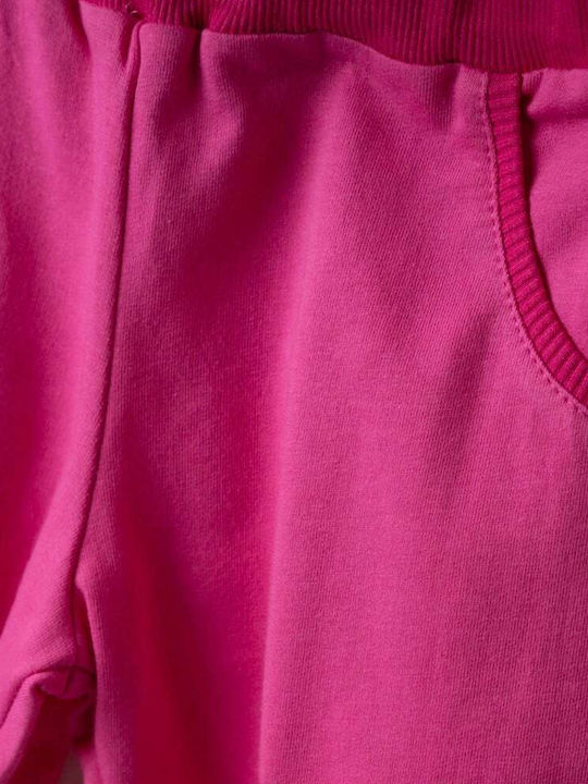 Kids Tracksuit Set With Jacket Cherry Fuchsia