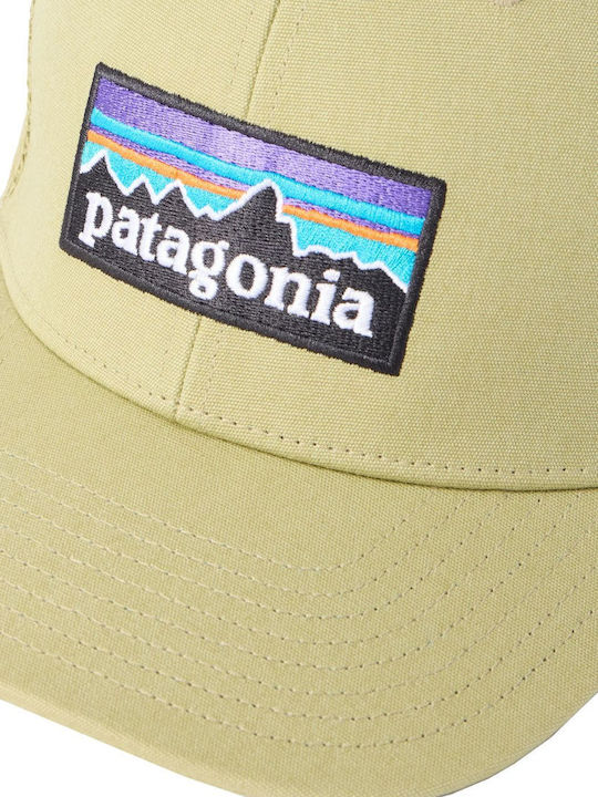 Καπέλο Unisex P-6 Logo Trucker Hat Patagonia Κίτρινο