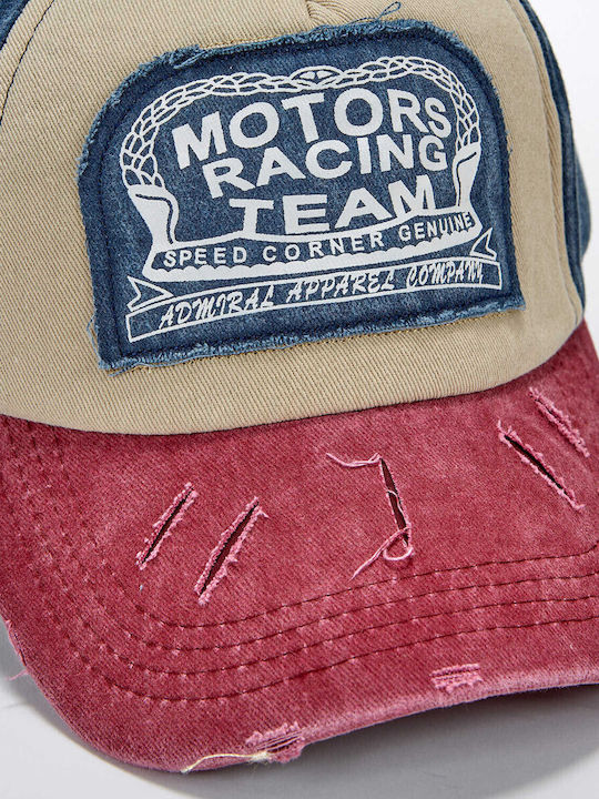 Admiral Men's Cap Spot Blue