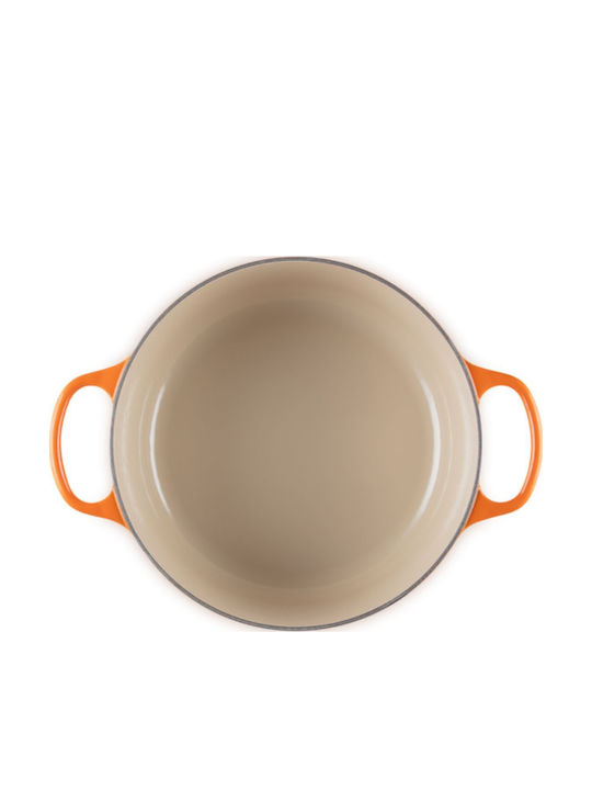 Le Creuset Gusseisen Tiefer Topf
