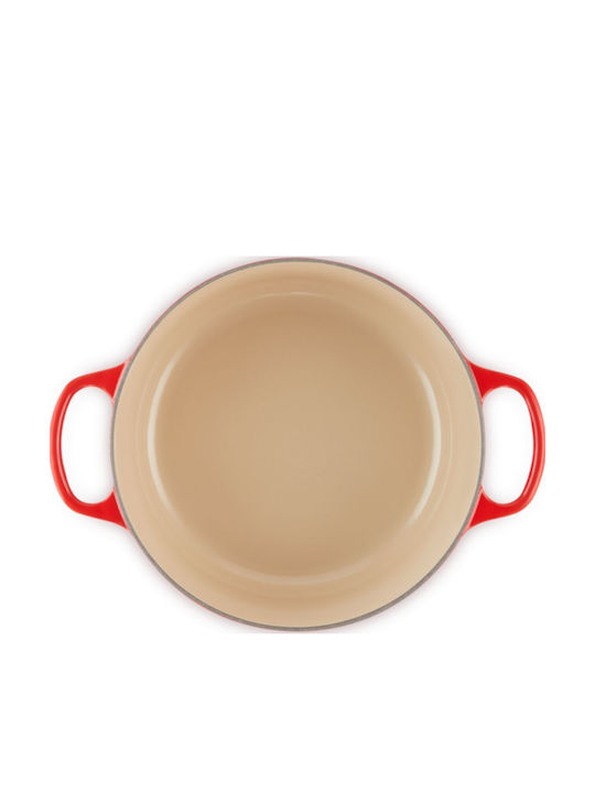 Le Creuset Gusseisen Tiefer Topf