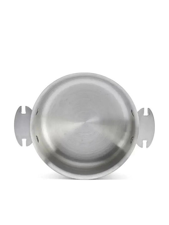 De Buyer Deep Stainless Steel Pot 1.3lt