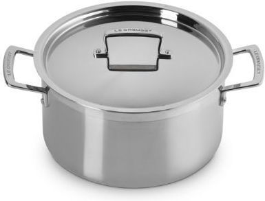 Le Creuset Oală Adâncă din Oțel Inoxidabil 6l /