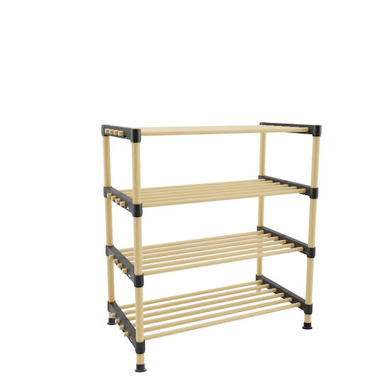 Seowood Stâlp De Baie De Pardoseală M56xA28xÎ62.5cm Lemn Natural