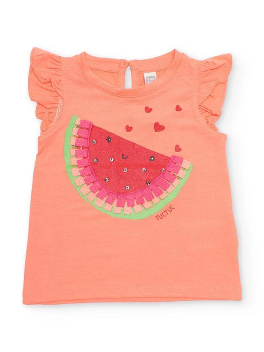 Kids Set with Leggings Summer 2pcs Red