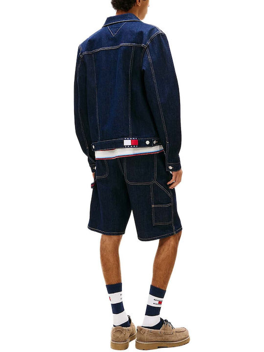 Tommy Hilfiger Geacă Denim Albastră