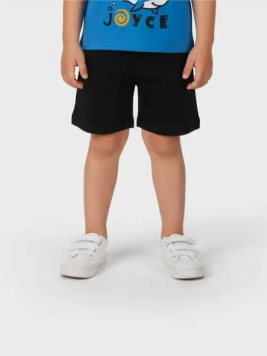 Kids Set with Shorts Summer 2 Pieces Blue Sharks