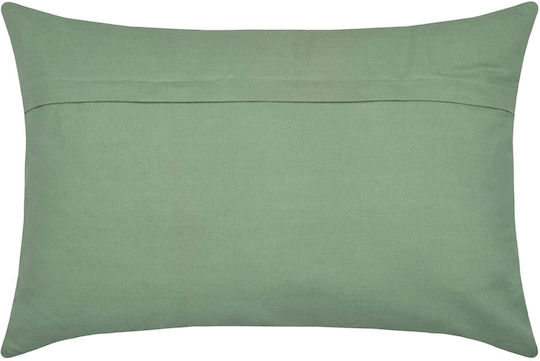 Sofa Cushion S-f Cambodge 100% Cotton Green 40x60cm