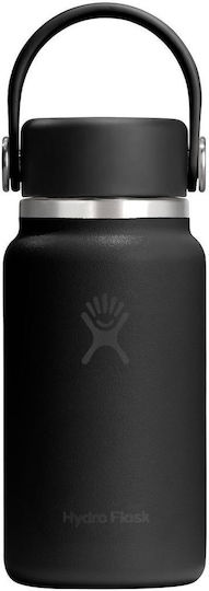 Hydro Flask Hydro Flask Edelstahl Thermosflasche 200ml Schwarze