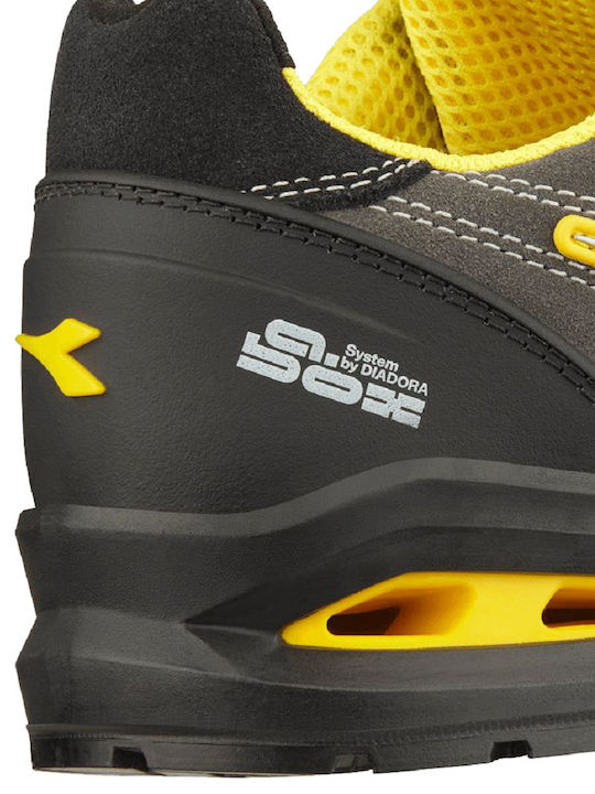 Utility Diadora Run A Box Safety Shoes Black S3S with ESD FO SR Certification
