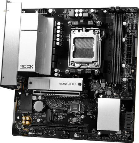 ASRock B850M Rock WiFi Motherboard Micro ATX with AMD AM5 Socket 90-MXBU70-A0UAYZ
