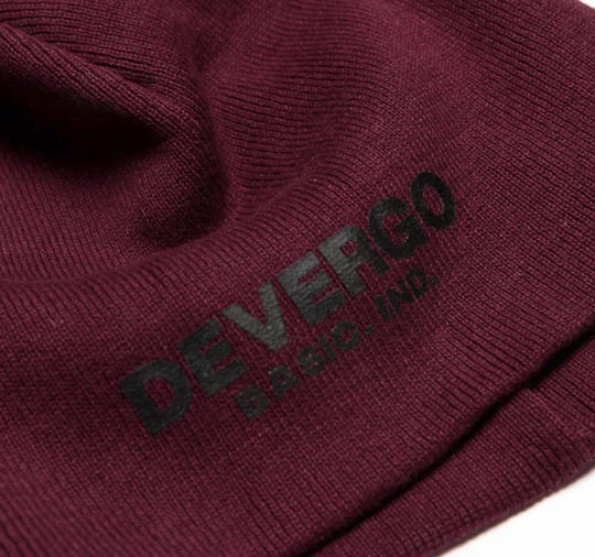 Beanie Ανδρικός Σκούφος Πλεκτός σε Κόκκινο χρώμα
