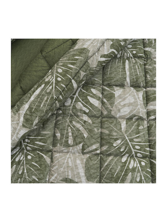 Charalambidis Textiles Όαση Σετ Σεντόνια Υπέρδιπλα 220x260εκ. Πράσινο (4τμχ)