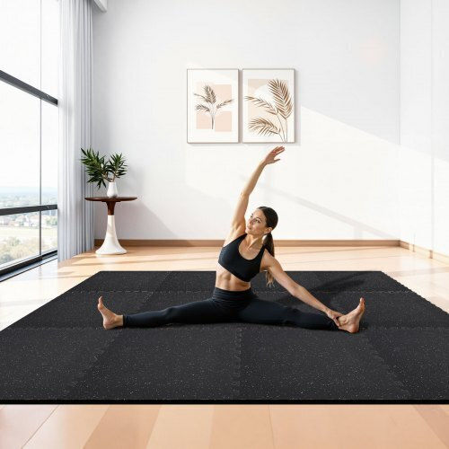 Vevor Saltea de Gimnastică Pilates Gri (61x61x1.4cm)
