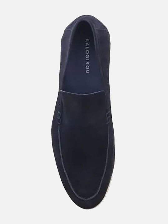 Women's Loafers in Navy Blue Colour