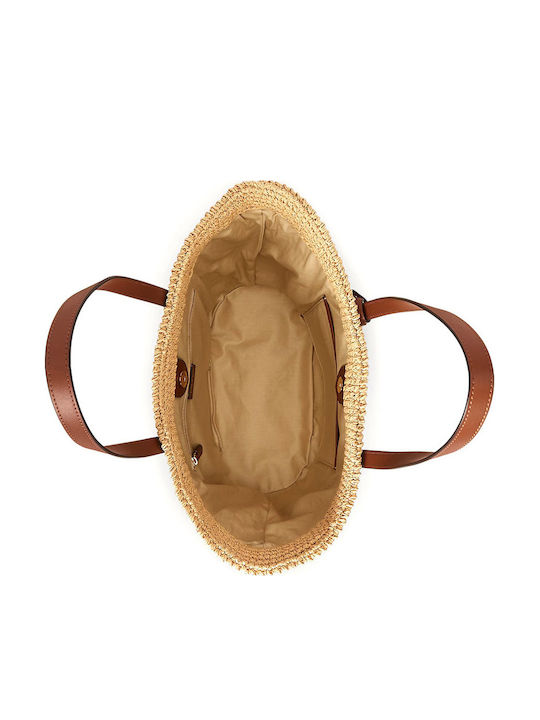 Lainey Γυναικεία Τσάντα Tote Μπεζ